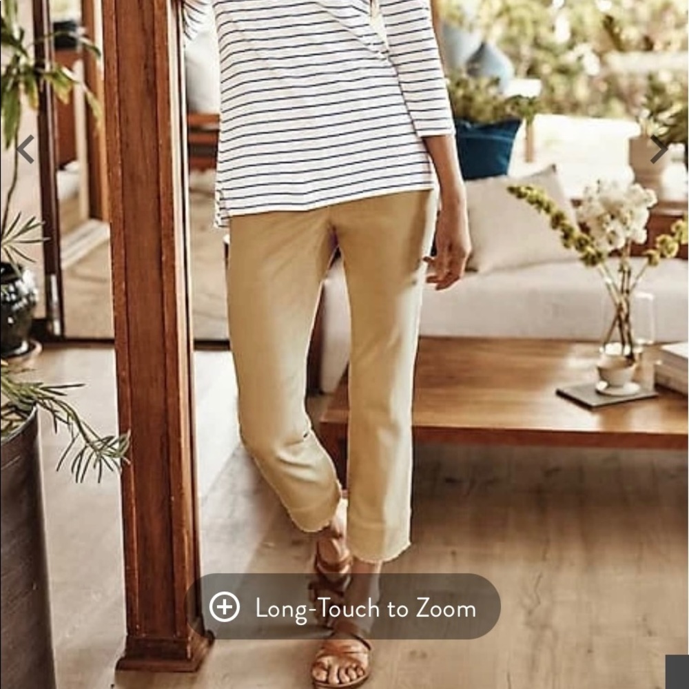 J.Jill Authentic Fit Crop Pants